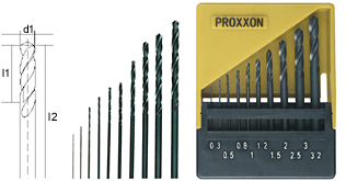 Proxxon Borrsats 0,3-3,2  2,0-4
