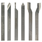  Vändverktygssats, 6 st. Tillverkad av högkvalitativt koboltinnehållande HSS-stål