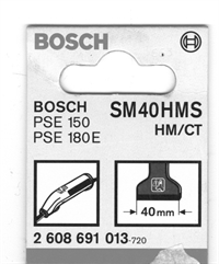 Stämjärn till Bosch elskrapa GSE/PSE  SM 40 
